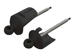 ARAC9090 Shock Shaft Eyelet/Spring Perch Set RR(2)