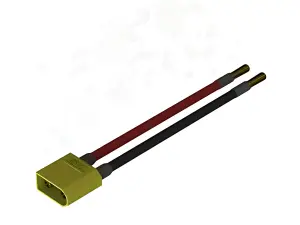 ARAC9423 Arrma Male XT90 To 4mm Banana Plug Charging Adaptor