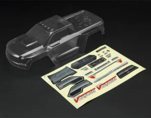 ARAC3328 Arrma Granite Voltage Clear Bodyshell (Inc. Decals)