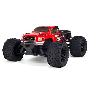 ARAC3336 Arrma Body Painted Decal Trim Red Granite 4X4 Mega