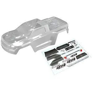 ARAC3337 Arrma Body Clear With Decals Granite 4X4
