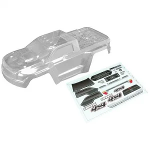 ARAC3337 Arrma Body Clear With Decals Granite 4X4
