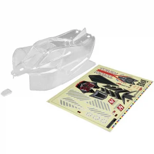 ARAC3321 Arrma Body Clear With Decals Typhon 6S BLX