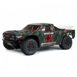 ARAC3409 Arrma Senton 6S Painted BLX Body Black/Green
