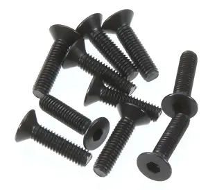 ARAC9812 Arrma Flat Head Hex Machine Screw M3X12mm (10Pcs)