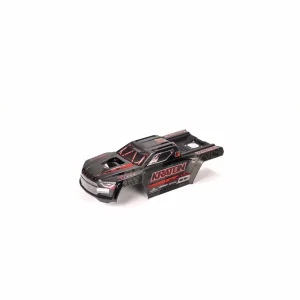 Arrma Kraton 6S EXB Painted and Decaled Trimmed Bodyshell (Black)