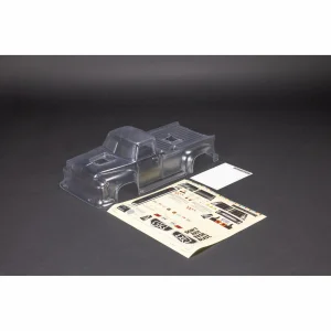1:8 Clear Body with Decals and Window Mask: NOTORIOUS 6S BLX