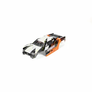 1:10 Clipless Painted Trimmed Body Set with Decals - Orange: