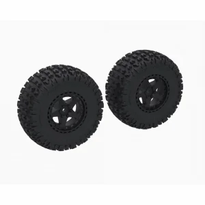 DBOOTS FORTRESS SC Tire Set Glued - Black (2)