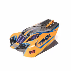 1:8 Clipless Painted Decaled Body - Orange: TYPHON 4X4