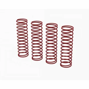 Shock Spring Set E - 0.50N/mm - Red (4): GROM