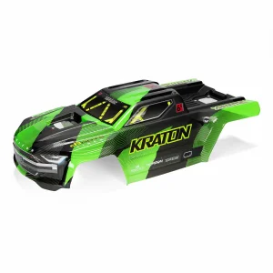 1:8 Painted Body with Decals - Green/Black: KRATON 6S BLX V6