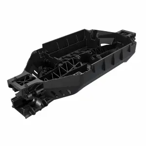 Chassis - 386mm Wheelbase - Composite - Monster Truck: QUAKE