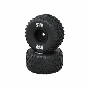 dBoots Cut Chevron Monster Truck Tire Set - Glued 16mm (2pcs)