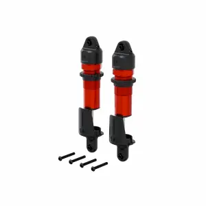 Shock Set (Front) - Alloy - 15mm Bore - 143.5mm Length - 4x1.9mm