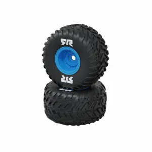 dBoots Cut Chevron Monster Truck Tire Set - Glued 16mm (2pcs)