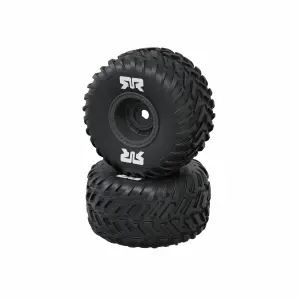 dBoots Cut Chevron Monster Truck Tire Set - Glued 16mm (2pcs)