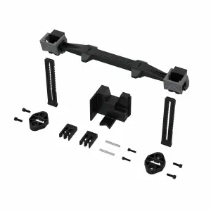 Ratchet Battery Mounting Set - Gunmetal