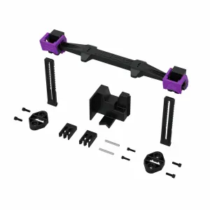 Ratchet Battery Mounting Set - Purple