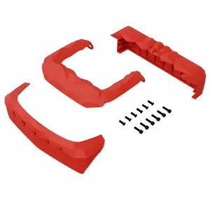 Body Protector Set Red (3pcs)