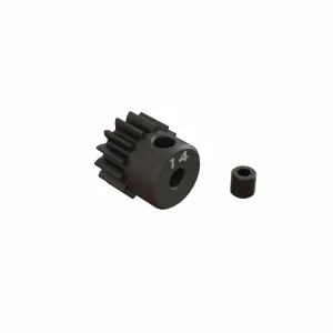 14T 0.8Mod 1:8 Bore CNC Steel Pinion Gear