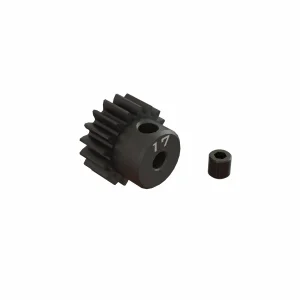 17T 0.8Mod 1:8 Bore CNC Steel Pinion Gear