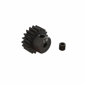 19T 0.8Mod 1:8 Bore CNC Steel Pinion Gear