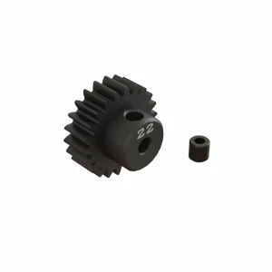 22T 0.8Mod 1:8 Bore CNC Steel Pinion Gear
