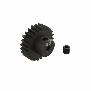 25T 0.8Mod 1:8 Bore CNC Steel Pinion Gear