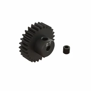 27T 0.8Mod 1:8 Bore CNC Steel Pinion Gear