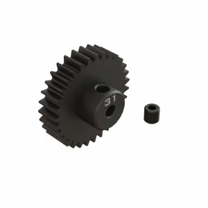 31T 0.8Mod 1:8 Bore CNC Steel Pinion Gear