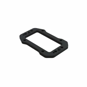 Aluminium Servo Mount Plate Black