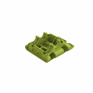 Rear Lower Skid/Gearbox Mount (1) - Fluoro Yel