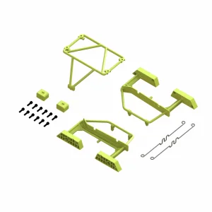 Desert Truck Body Roll Cage Set - Yellow: GROM