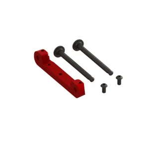 Front Upper Suspension Mount CNC Aluminium Red