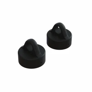 Aluminium Shock Cap - Black (2)