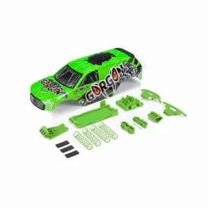 GORGON Painted Decaled Trimmed Body Set - Green