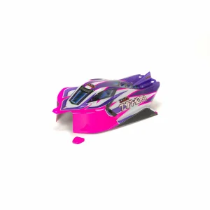 Arrma Typhon Pre Painted Finished Bodyshell - TLR Tuned Pink/Purple VM ** CLEARANCE **