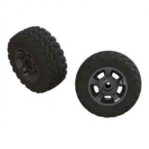 Ragnarok MT Tire ST Glued (Black Chrome) (2)