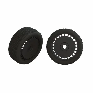 dBoots Exabyte Glued Tire Set - Black (2)