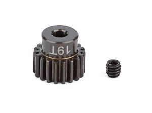 Associated Factory Team Aluminium Pinion Gear - 19T 48DP - 3.2mm Shaft