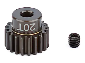 Associated Factory Team Aluminium Pinion Gear - 20T 48DP - 3.2mm Shaft