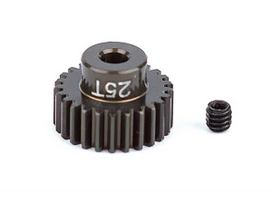 Associated Factory Team Aluminium Pinion Gear - 25T 48DP - 3.2mm Shaft