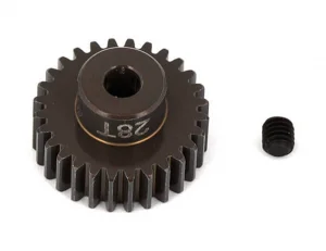 Associated Factory Team Aluminium Pinion Gear - 28T 48DP - 3.2mm Shaft