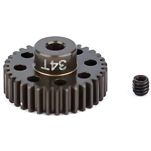 Associated Factory Team Aluminium Pinion Gear - 34T 48DP - 3.2mm Shaft