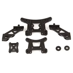 Associated Reflex 14B/14T Wing Mount - Front/Rear Shock Towers