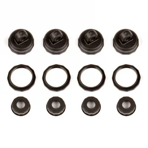 Associated Reflex 14B/14T Shock Caps + Collars