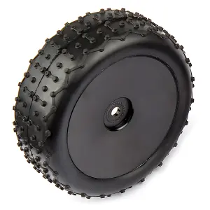 Associated Reflex 14B/14T Wide Mini Pin Tyres - Mounted