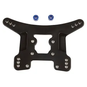 Team Associated Reflex 14B/14T Rear Shock Tower Black Aluminium.