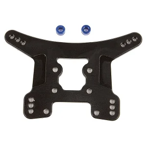 Team Associated Reflex 14B/14T Rear Shock Tower Black Aluminium.